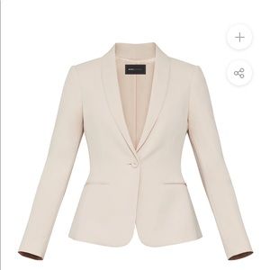 BCBGMAXAZRIA Twill Blazer